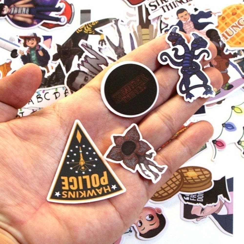 25 Stranger Things Stickers no duplicates, decal, laptop, water bottle, helmet - Picture 6 of 8